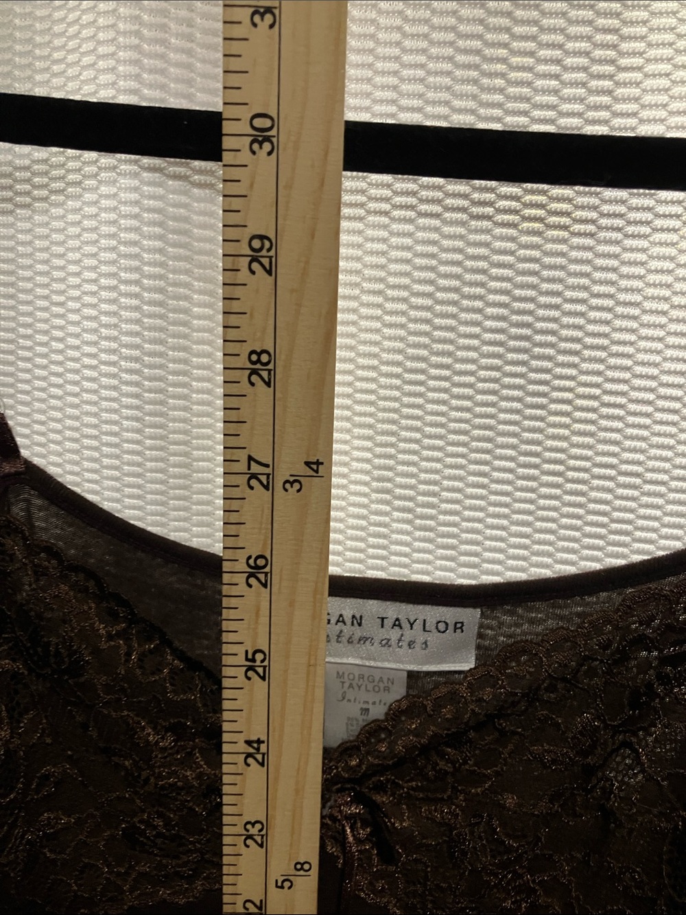 Morgan Taylor Intimates brown nightie - Picture 6 of 9